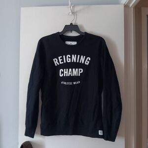 Reigning Champ Black Sweatshirt